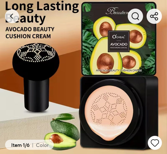Avocado CC Cream with collagen, cover all the imperfections !!